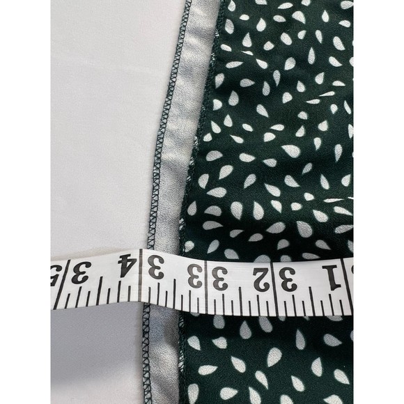 Bundle of 2 - Madewell V-Neck Peplum Popover Top in Stripe & Green Print Dress S - Picture 16 of 16